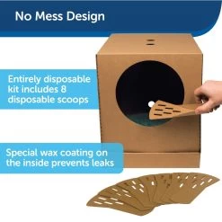 PetSafe Disposable Collapsible Litter Box With ScoopFree Crystal Litter 14 PetSafe Disposable Collapsible Litter Box With ScoopFree Crystal Litter -Cat Products Store 166221 PT3. AC SS1800 V1700155508