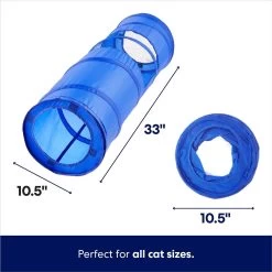 Frisco Foldable Play Tunnel With Mesh Cat Toy -Cat Products Store 166385 PT1. AC SS1800 V1686579154