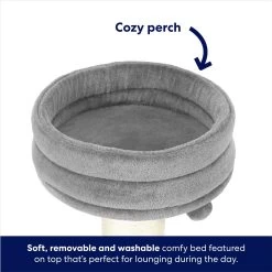 Frisco 24.8-in Heavy Duty Faux Fur Cat Tree -Cat Products Store 169397 PT3. AC SS1800 V1667229720