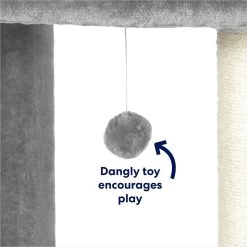 Frisco 42-in Heavy Duty Faux Fur Cat Tree & Condo -Cat Products Store 169398 PT4. AC SS1800 V1667229308