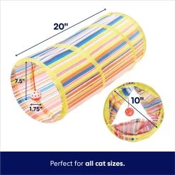 Frisco Plush, Teaser, Ball & Tunnel Variety Pack Cat Toy With Catnip -Cat Products Store 169688 PT1. AC SS1800 V1692190911
