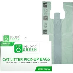 BeyondGREEN Plant-Based Cat Litter Waste Bags -Cat Products Store 172572 PT3. AC SS1800 V1702062099
