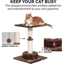Tiger Tough Scratching Post 22.5-in Faux Fur Cat Tree -Cat Products Store 173194 PT4. AC SS1800 V1618276924