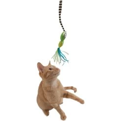 Fat Cat Catfisher Teasers Tadpole Wand Cat Toy -Cat Products Store 174925 PT2. AC SS1800 V1602307562