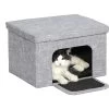 MidWest Curious Cube Cat Condo -Cat Products Store 176498 MAIN. AC SS1800 V1582738412
