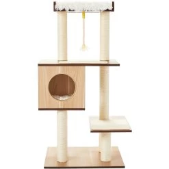Frisco 47.5-in Modern Cat Tree & Condo -Cat Products Store 177904 PT3. AC SS1800 V1584452582
