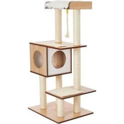Frisco 47.5-in Modern Cat Tree & Condo -Cat Products Store 177904 PT5. AC SS1800 V1584453379