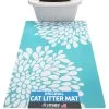 Drymate Protecitve & Decorative Cat Litter Mat, Rejuvenation Blue, Large, 20-in X 28-in -Cat Products Store 181544 MAIN. AC SS1800 V1692971830