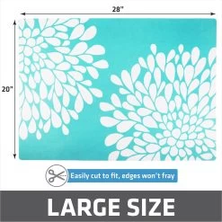 Drymate Protecitve & Decorative Cat Litter Mat, Rejuvenation Blue, Large, 20-in X 28-in -Cat Products Store 181544 PT5. AC SS1800 V1691003318