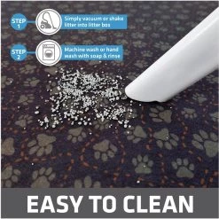 Drymate Protective & Decorative Cat Litter Mat, Paw Path Tan, Large, 20-in X 28-in -Cat Products Store 181546 PT3. AC SS1800 V1689627090