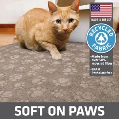 Drymate Premium Debossed Paw Cat Litter Trapping Mat, Taupe, X-Large, 28-in X 34-in 12 Drymate Premium Debossed Paw Cat Litter Trapping Mat, Taupe, X-Large, 28-in X 34-in -Cat Products Store 181550 PT3. AC SS1800 V1691002848