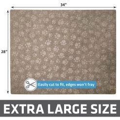 Drymate Premium Debossed Paw Cat Litter Trapping Mat, Taupe, X-Large, 28-in X 34-in 14 Drymate Premium Debossed Paw Cat Litter Trapping Mat, Taupe, X-Large, 28-in X 34-in -Cat Products Store 181550 PT5. AC SS1800 V1691003207