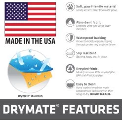 Drymate Premium Debossed Paw Cat Litter Trapping Mat, Taupe, X-Large, 28-in X 34-in 15 Drymate Premium Debossed Paw Cat Litter Trapping Mat, Taupe, X-Large, 28-in X 34-in -Cat Products Store 181550 PT6. AC SS1800 V1691003276