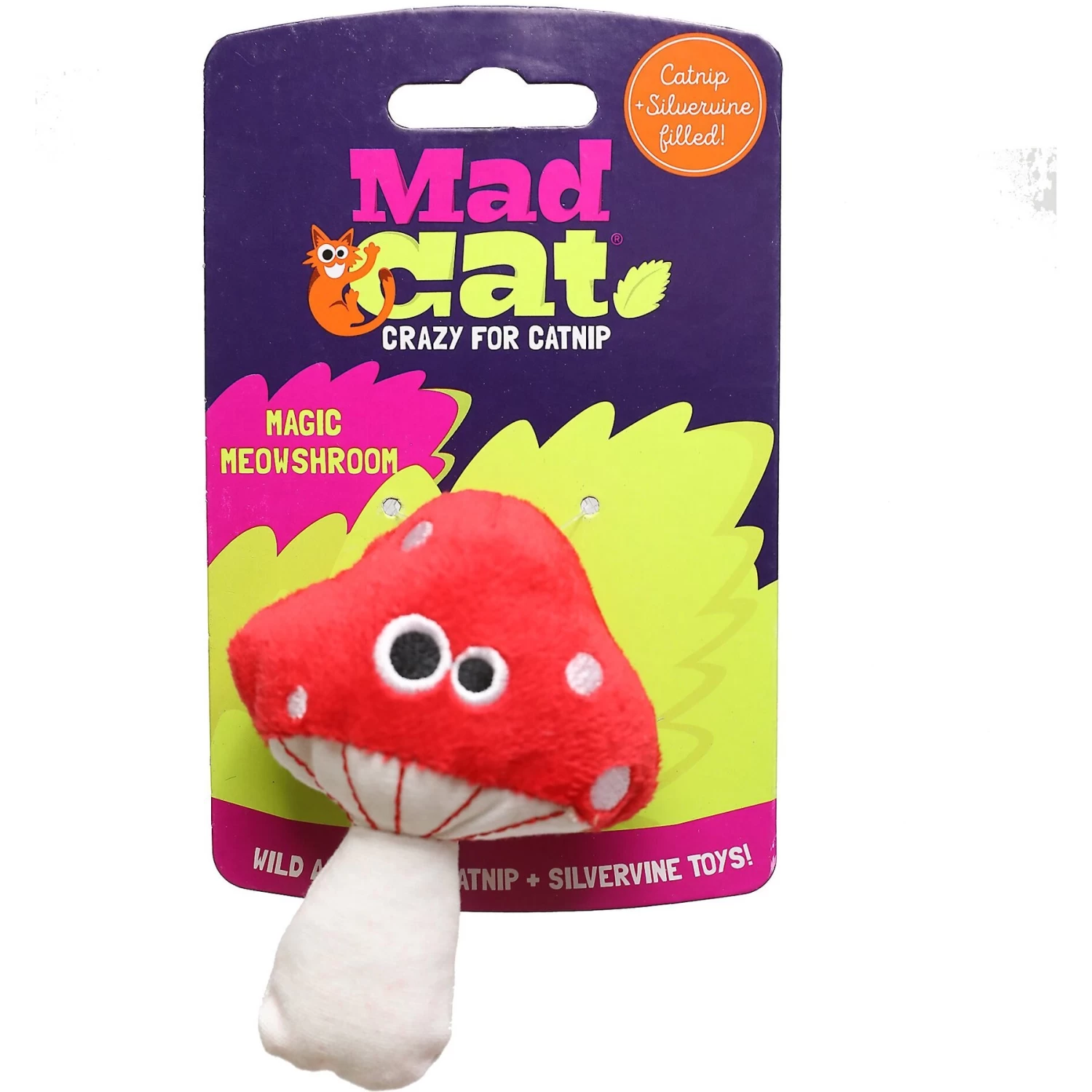 Mad Cat Magic Meowshroom Catnip & Silvervine Cat Toy 4 Mad Cat Magic Meowshroom Catnip & Silvervine Cat Toy - Image 2