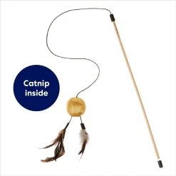 Frisco Sparkle Ball Teaser Wand Cat Toy With Catnip 9 Frisco Sparkle Ball Teaser Wand Cat Toy With Catnip -Cat Products Store 183254 PT2. AC SS1800 V1686579565