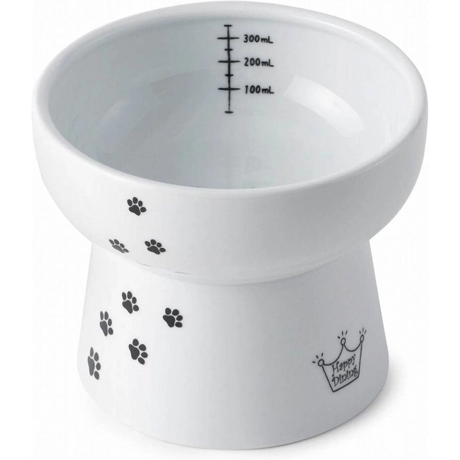 Necoichi Ceramic Elevated Cat Water Bowl 3 Necoichi Ceramic Elevated Cat Water Bowl