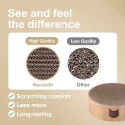 Necoichi Cozy Cat Scratcher Bowl Toy -Cat Products Store 183517 PT3. AC SS1800 V1702938882