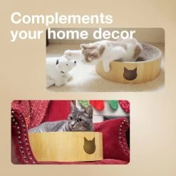 Necoichi Cozy Cat Scratcher Bowl Toy -Cat Products Store 183517 PT6. AC SS1800 V1702938868