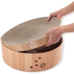 Necoichi Cozy Cat Scratcher Bowl Replacement Pad -Cat Products Store 183519 PT4. AC SS1800 V1647461523