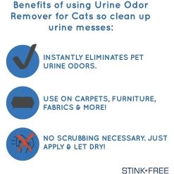 Stink Free Cat Urine & Odor Remover -Cat Products Store 183758 PT3. AC SS1800 V1628307674