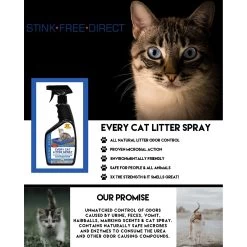 Stink Free Every Cat Litter Spray -Cat Products Store 183780 pt2. AC SS1800 V1567708320