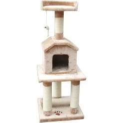 EliteField 45-in Faux Fur Cat Tree & Condo