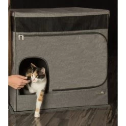Pet Gear Pro Pawty Cat Litter Box Cover -Cat Products Store 185885 pt4. AC SS1800 V1565018323