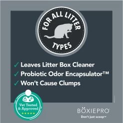 Boxiecat Litter Extender Probiotic Odor Encapsulator Spray, 24-oz Bottle 15 Boxiecat Litter Extender Probiotic Odor Encapsulator Spray, 24-oz Bottle -Cat Products Store 186407 PT6. AC SS1800 V1643997484