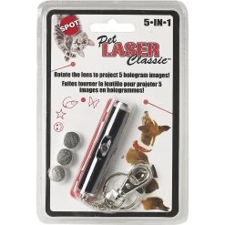 Ethical Pet Spot Laser Classic 5-In-1 Dog & Cat Toy