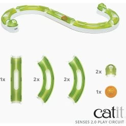 Catit Senses 2.0 Play Circuit Cat Toy -Cat Products Store 191554 PT6. AC SS1800 V1628093480