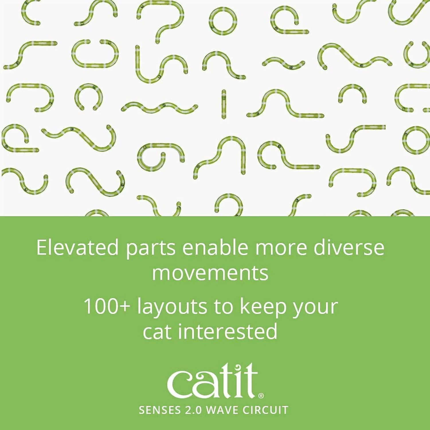 Catit Senses 2.0 Wave Circuit Cat Toy 5 Catit Senses 2.0 Wave Circuit Cat Toy - Image 3