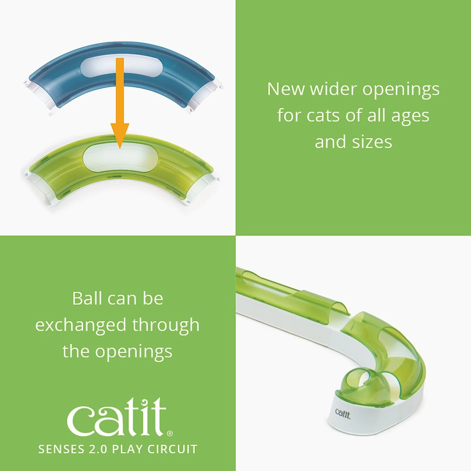 Catit Senses 2.0 Wave Circuit Cat Toy 6 Catit Senses 2.0 Wave Circuit Cat Toy - Image 4