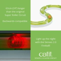 Catit Senses 2.0 Super Circuit Cat Toy -Cat Products Store 191558 PT5. AC SS1800 V1628093783