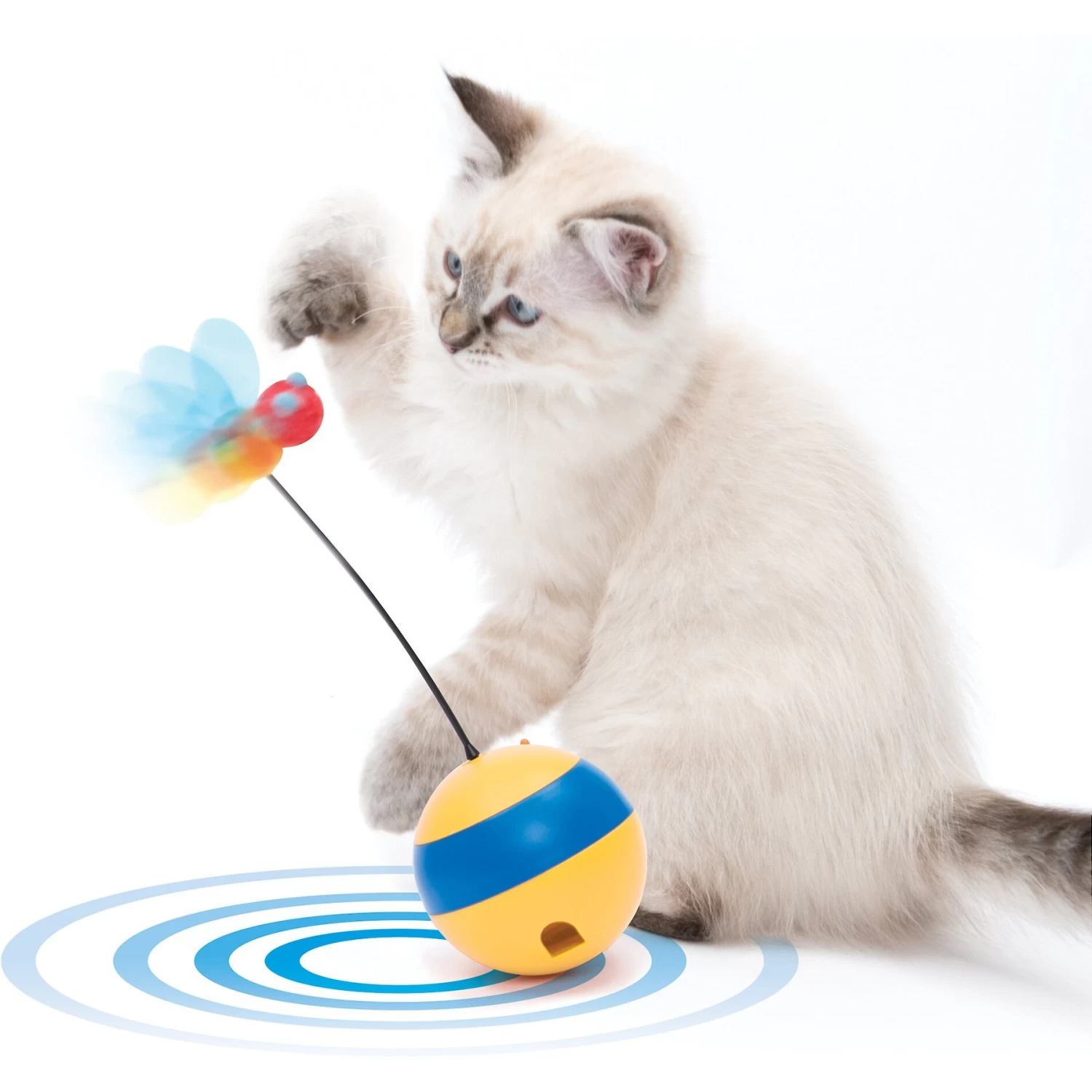 Catit Play Spinning Bee Interactive Cat Toy 5 Catit Play Spinning Bee Interactive Cat Toy - Image 3