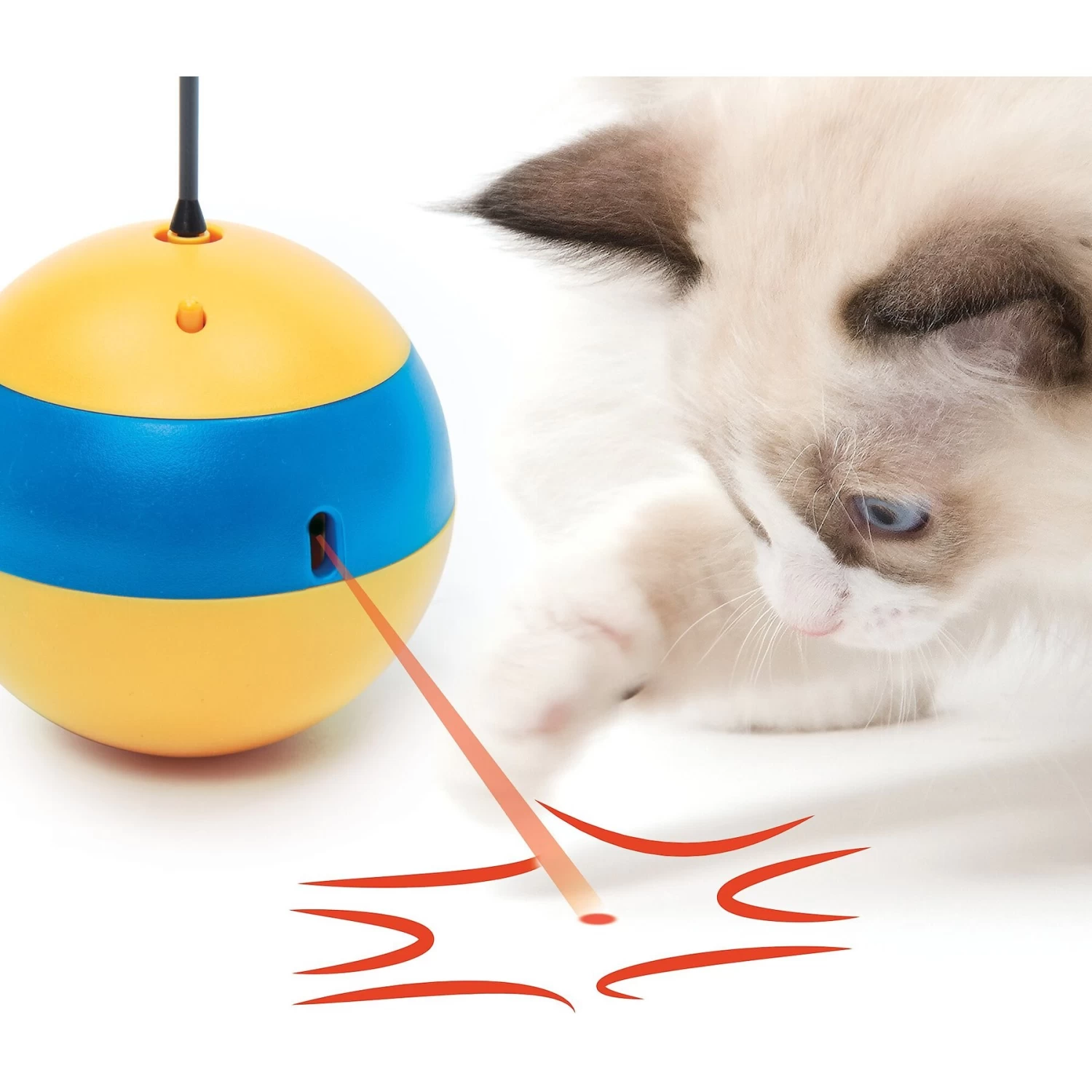 Catit Play Spinning Bee Interactive Cat Toy 7 Catit Play Spinning Bee Interactive Cat Toy - Image 5