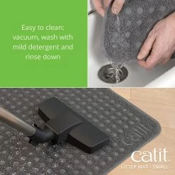 Catit Cat Litter Mat, Grey -Cat Products Store 191595 PT3. AC SS1800 V1628096253