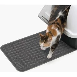 Catit Cat Litter Mat, Grey -Cat Products Store 191595 PT4. AC SS1800 V1628096254