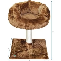 Go Pet Club 24-in Faux Fur Cat Tree -Cat Products Store 197620 PT3. AC SS1800 V1671226172