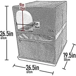 Pet Gear Prp Pawty Space Saver Cat Litter Box Enclosure -Cat Products Store 200702 PT1. AC SS1800 V1673363959