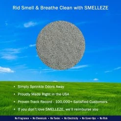 Smelleze Natural Pet Litter Deodorizer Granules, 2-lb Bottle 11 Smelleze Natural Pet Litter Deodorizer Granules, 2-lb Bottle -Cat Products Store 205621 PT2. AC SS1800 V1628703071