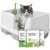 Tidy Cats Breeze X-Large Multi-Cat Starter Kit Litter Box, Litter Pallets & Pads -Cat Products Store 205982 MAIN. AC SS1800 V1699368500