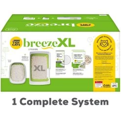 Tidy Cats Breeze X-Large Multi-Cat Starter Kit Litter Box, Litter Pallets & Pads -Cat Products Store 205982 PT1. AC SS1800 V1700160392