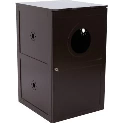 TRIXIE 2-Story Wooden Cat Litter Box Enclosure -Cat Products Store 207461 PT3. AC SS1800 V1584023911