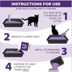 Arm & Hammer Litter Slide Multi-Cat Scented Clumping Clay Cat Litter -Cat Products Store 207535 PT4. AC SS1800 V1676491990