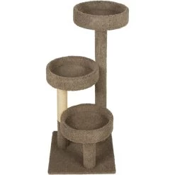 Frisco 50-in Real Carpet Wooden Cat Tree -Cat Products Store 208930 PT4. AC SS1800 V1589221429