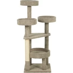 Frisco 65-in Real Carpet Scratch And Lounge Cat Tree -Cat Products Store 208942 PT3. AC SS1800 V1589221511