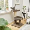 Frisco 30-in Real Carpet Wooden Cat Tree -Cat Products Store 208964 MAIN. AC SS1800 V1602681992