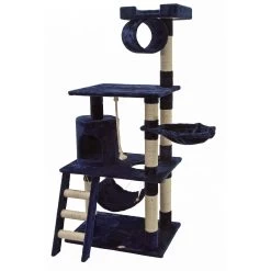 Go Pet Club 62-in Faux Fur Cat Tree & Condo -Cat Products Store 217100 PT3. AC SS1800 V1702056882