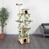 Go Pet Club 85-in Forest With Leaves Cat Tree, Beige/ Brown -Cat Products Store 217158 MAIN. AC SS1800 V1702056886