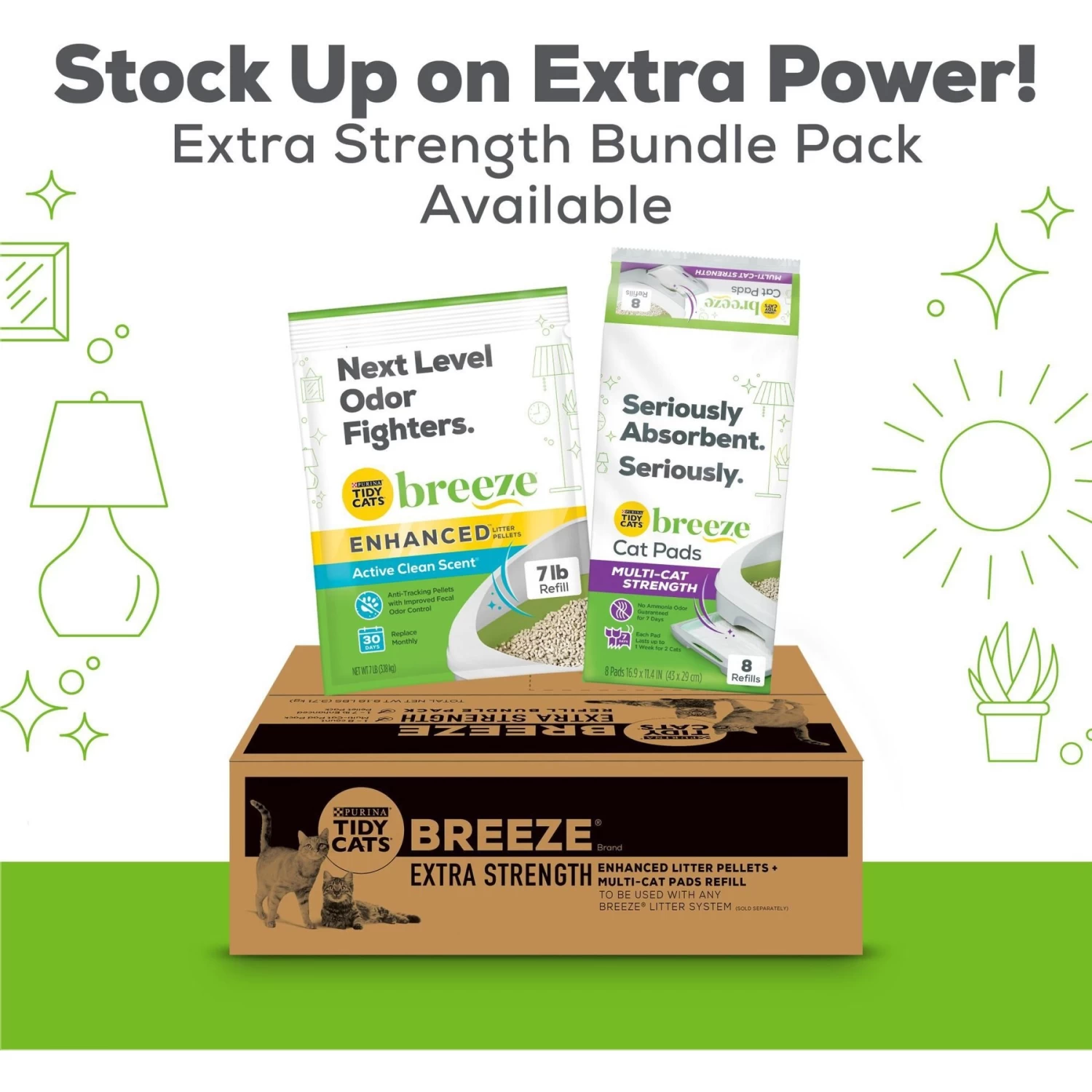 Tidy Cats Breeze Cat Litter Enhanced Pellets Refill 7 Tidy Cats Breeze Cat Litter Enhanced Pellets Refill - Image 5